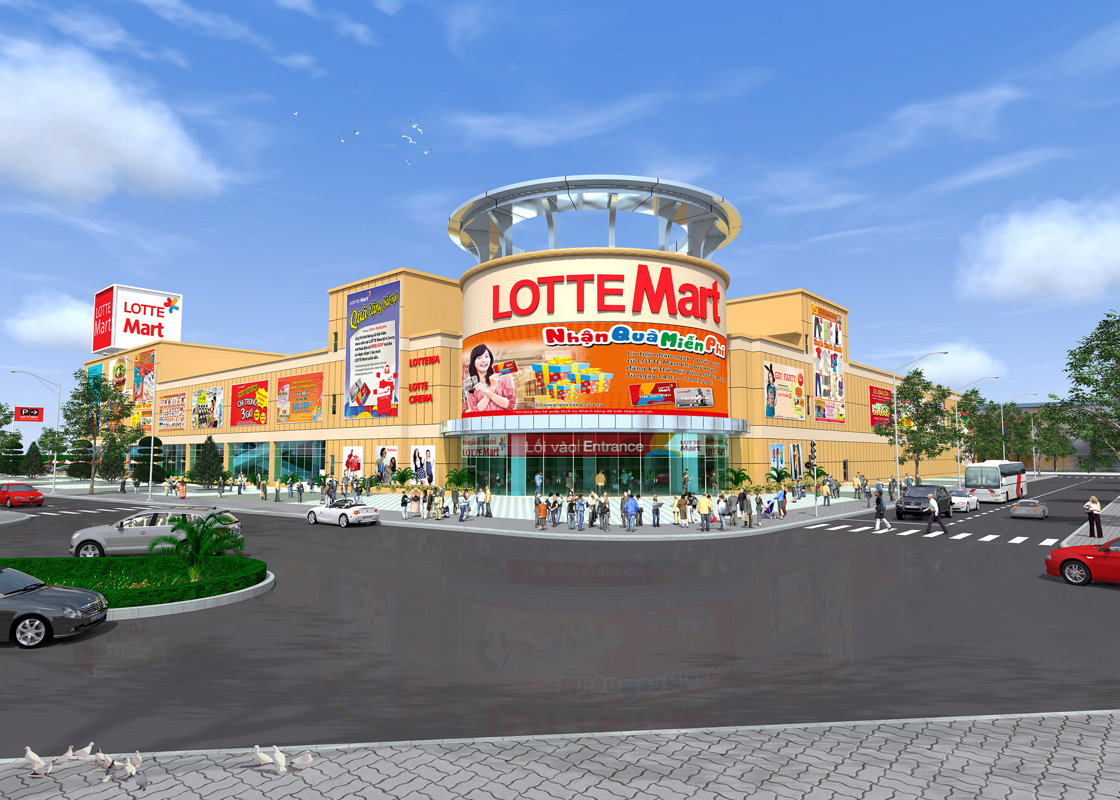 Lotte Mart Binh Duong Renovation